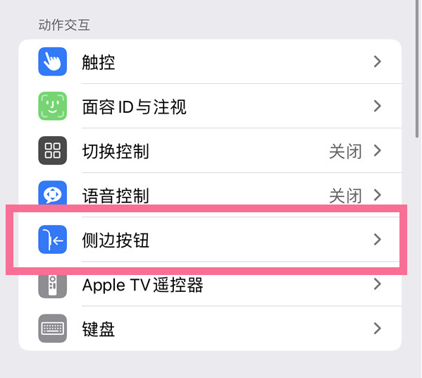 炉霍苹果14维修店分享iPhone14 Plus侧键双击下载功能关闭方法 